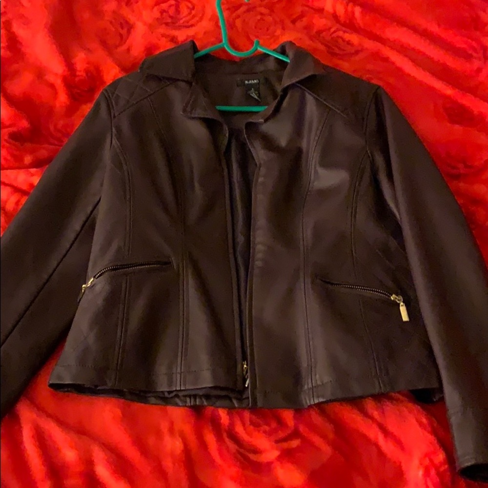 Alfani leather jacket